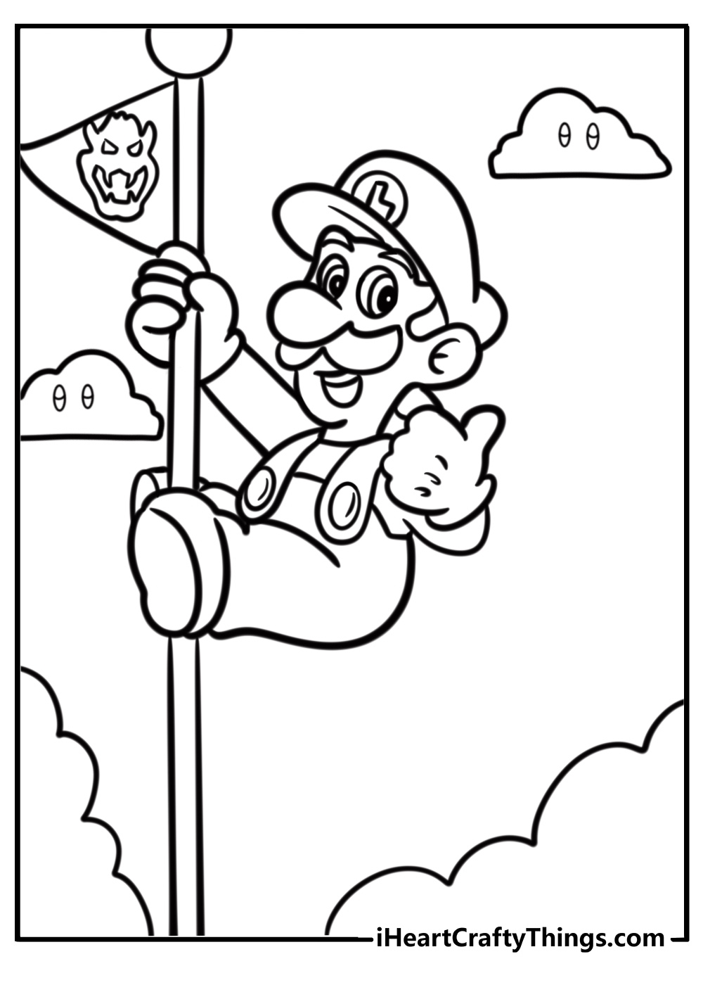 25 Luigi Coloring Pages 100 Free To Print 25 Luigi Coloring Pages 100 Free To Print