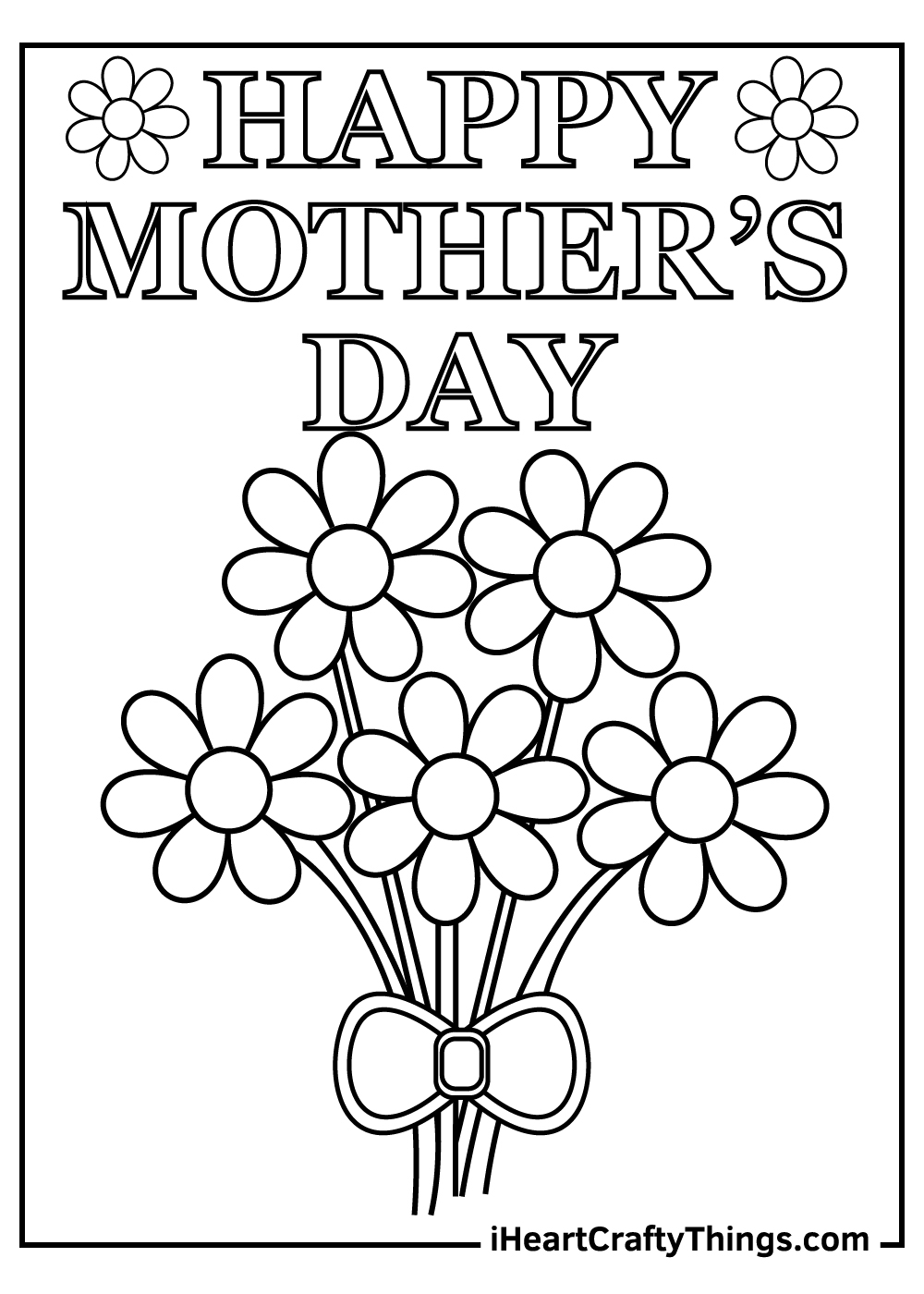 25 Mother s Day Coloring Pages 100 Free To Print PDFs 25 Mother s Day Coloring Pages 100 Free To Print PDFs