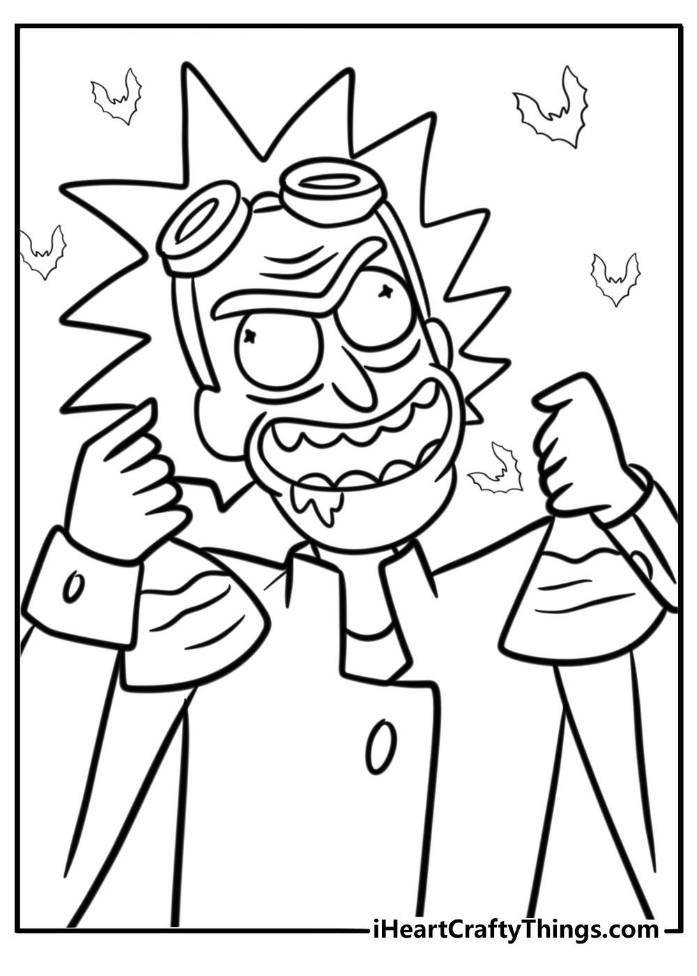 25 Rick And Morty Coloring Pages 100 Free PDF Printables 25 Rick And Morty Coloring Pages 100 Free PDF Printables