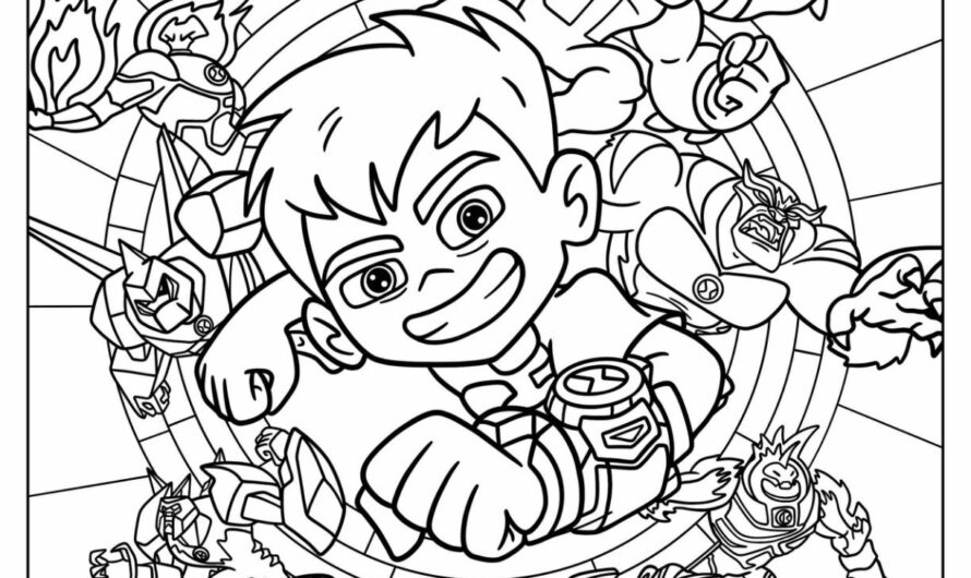 Ben 10 Coloring Pages