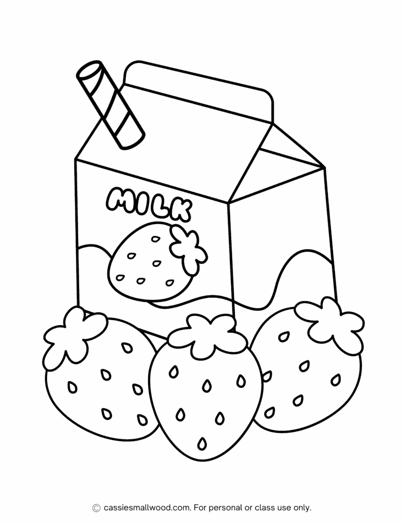 27 CUTE Strawberry Coloring Pages Cassie Smallwood 27 CUTE Strawberry Coloring Pages Cassie Smallwood