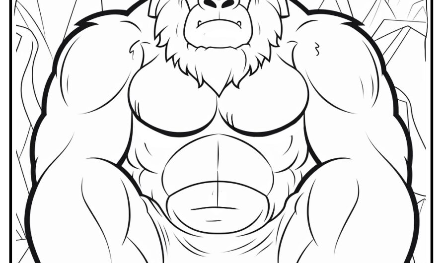 King Kong Coloring Pages