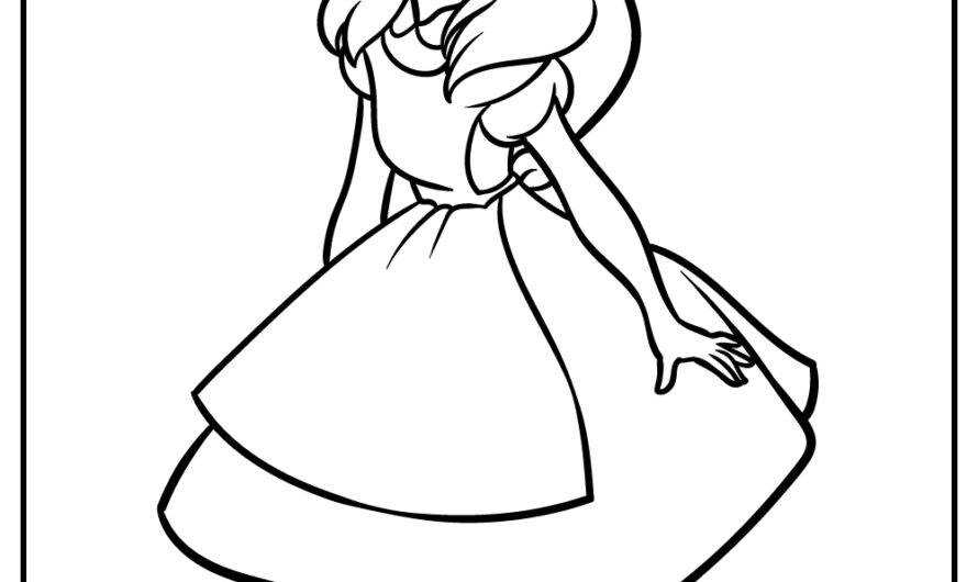 Alice Wonderland Coloring Pages