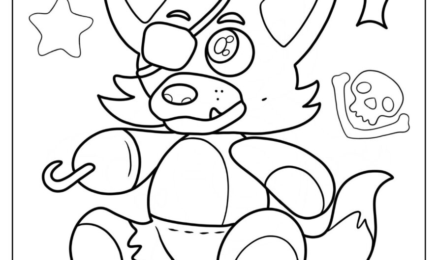 Five Nights At Freddys Coloring Pages