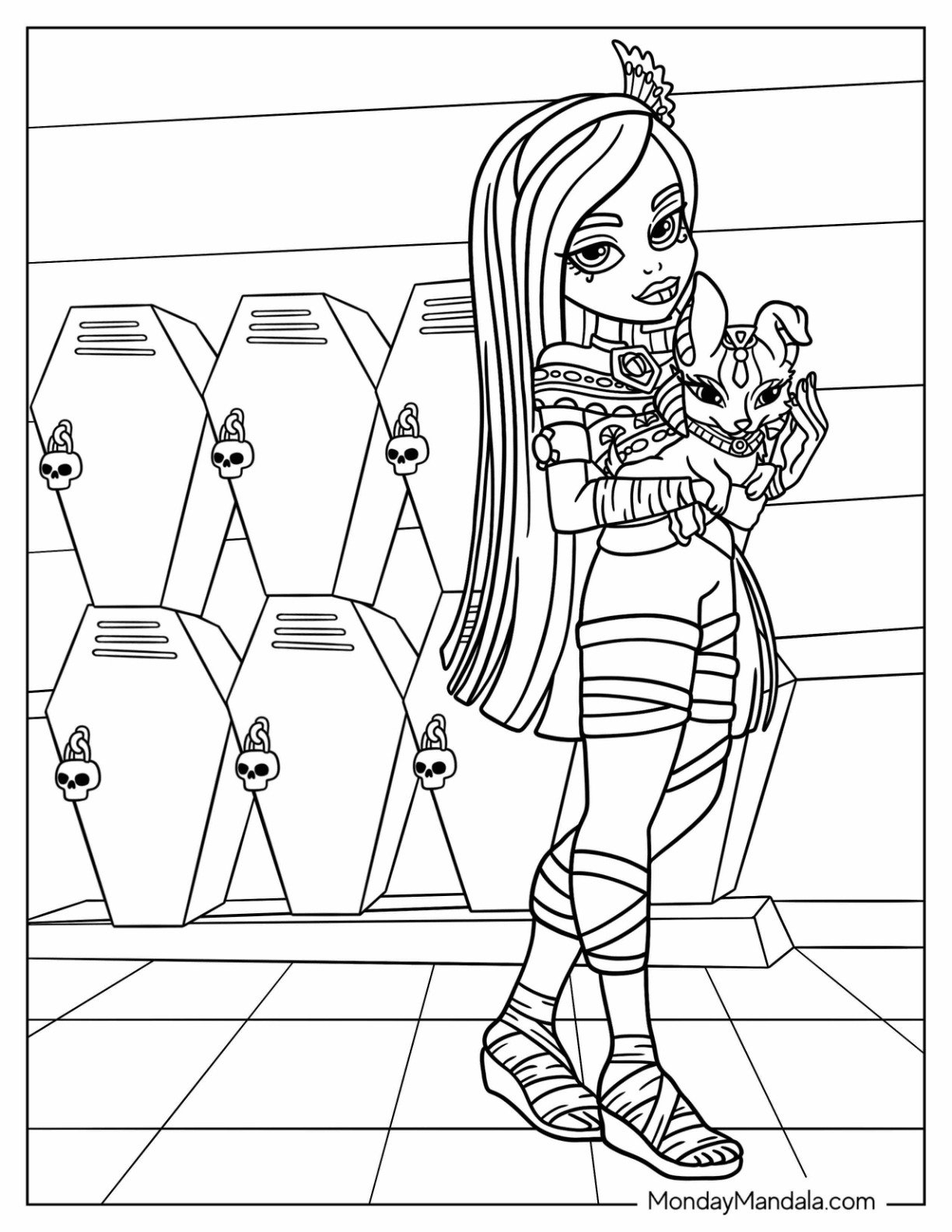 28 Monster High Coloring Pages Free PDF Printables 28 Monster High Coloring Pages Free PDF Printables