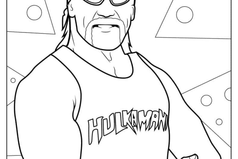 Wwe Superstars Coloring Pages