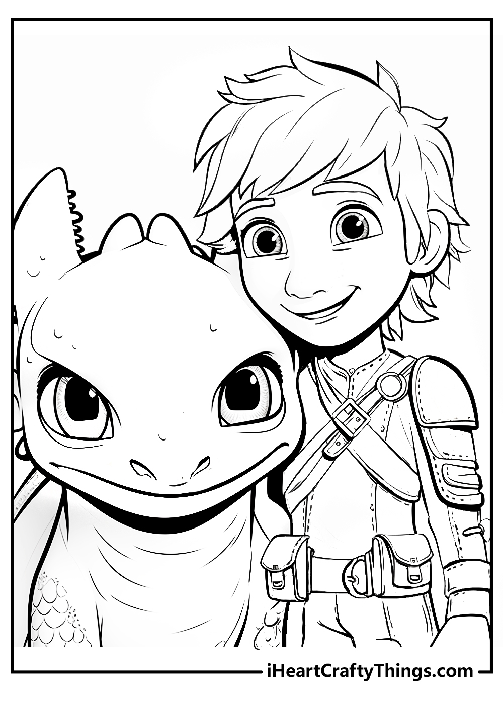 30 How To Train Your Dragon Coloring Pages Free To Print 