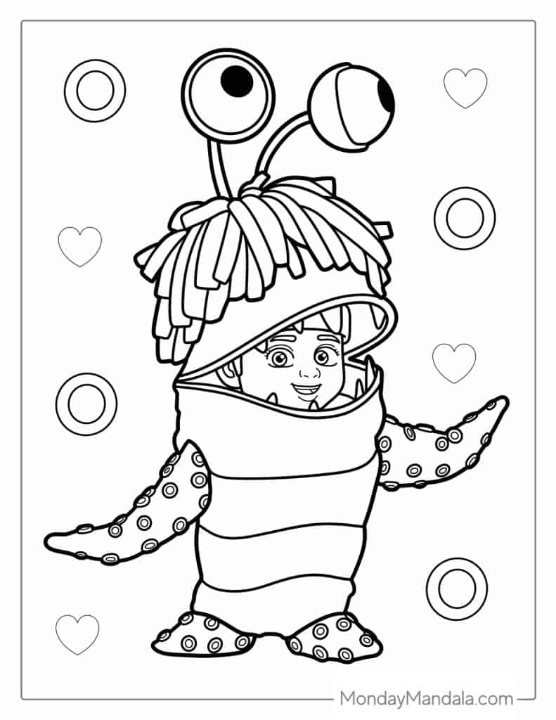 30 Monsters Inc Coloring Pages Free PDF Printables 30 Monsters Inc Coloring Pages Free PDF Printables