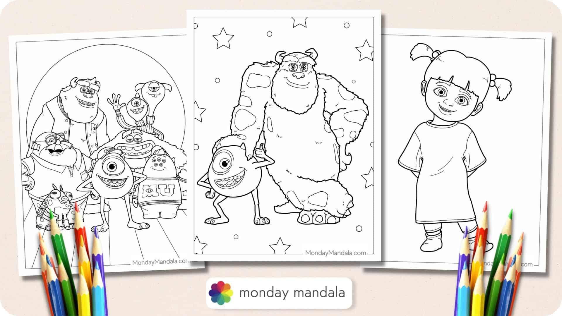 monsters inc coloring pages monsters inc coloring pages