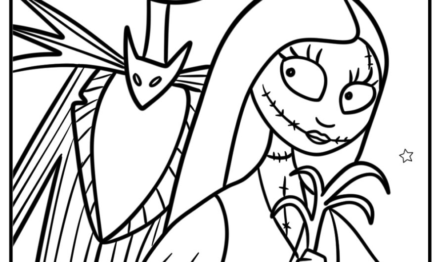 Jack Skellington Coloring Pages