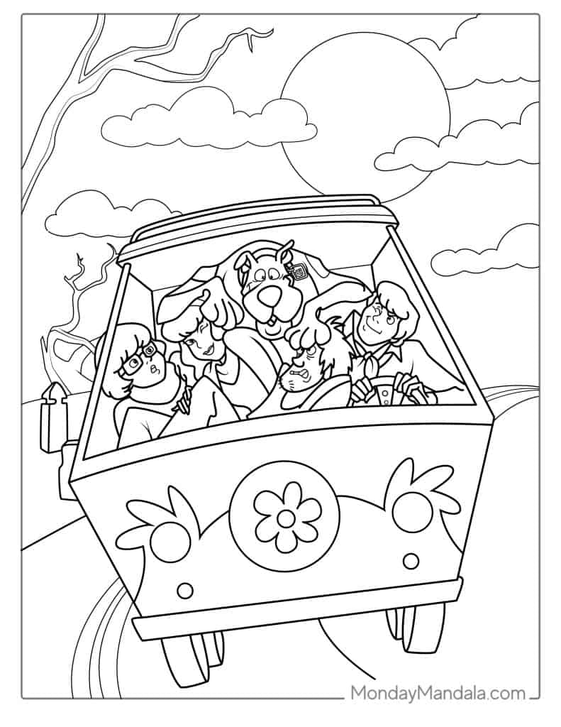 30 Scooby Doo Coloring Pages Free PDF Printables 30 Scooby Doo Coloring Pages Free PDF Printables