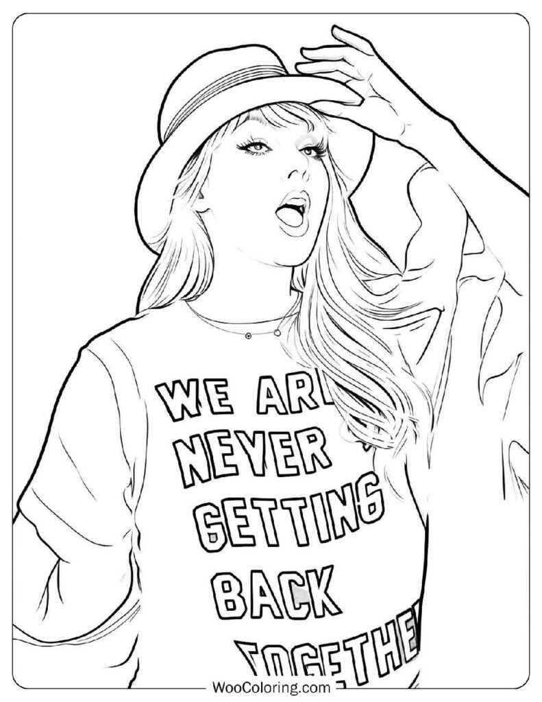 30 Taylor Swift Coloring Pages Free PDF To Print Woo Coloring 30 Taylor Swift Coloring Pages Free PDF To Print Woo Coloring