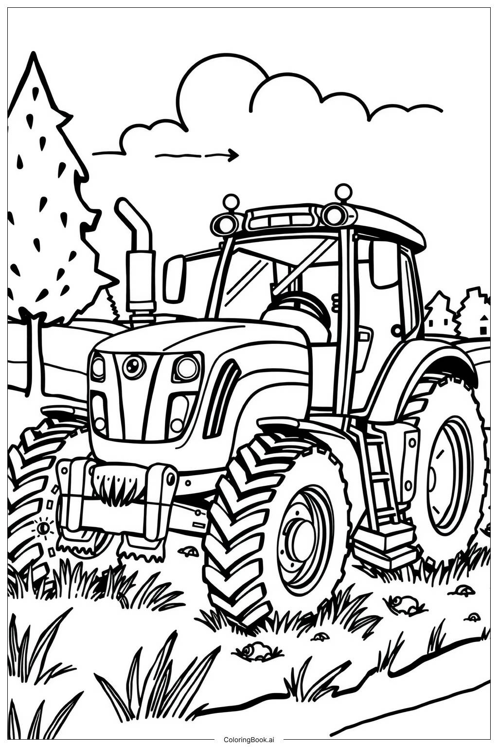 30 Tractor Coloring Pages Free PDF PNG Printables 30 Tractor Coloring Pages Free PDF PNG Printables