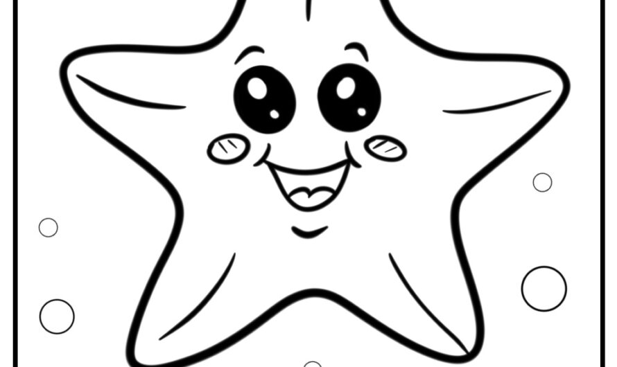 Sea Star Pictures To Color