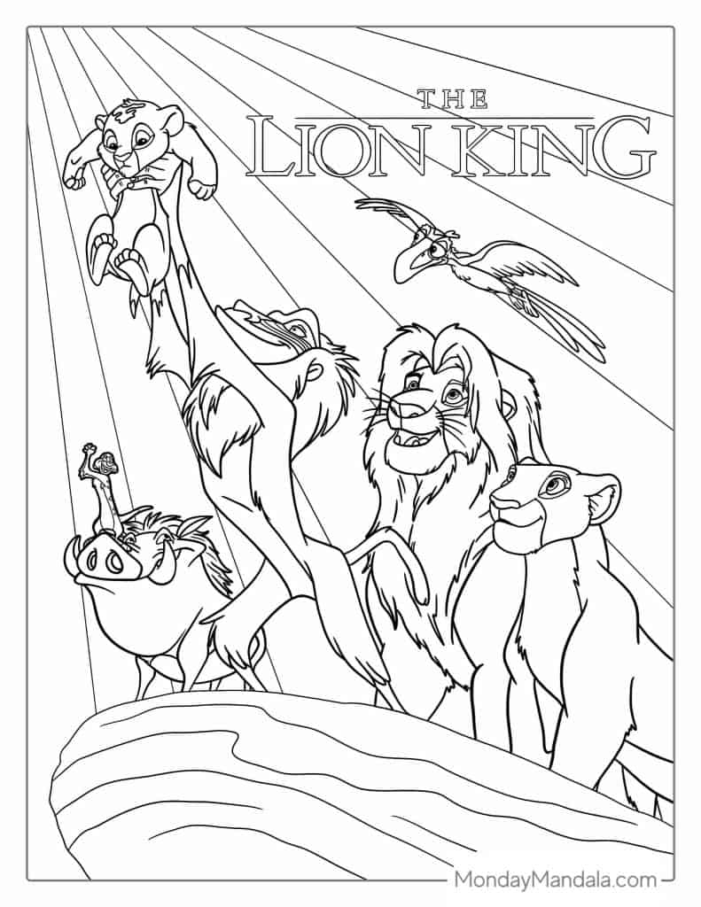 32 Lion King Coloring Pages Free PDF Printables 32 Lion King Coloring Pages Free PDF Printables