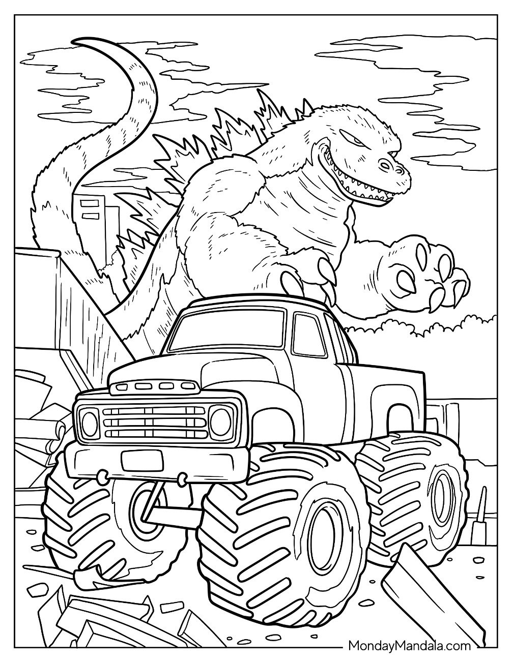 grave digger monster truck coloring pages grave digger monster truck coloring pages