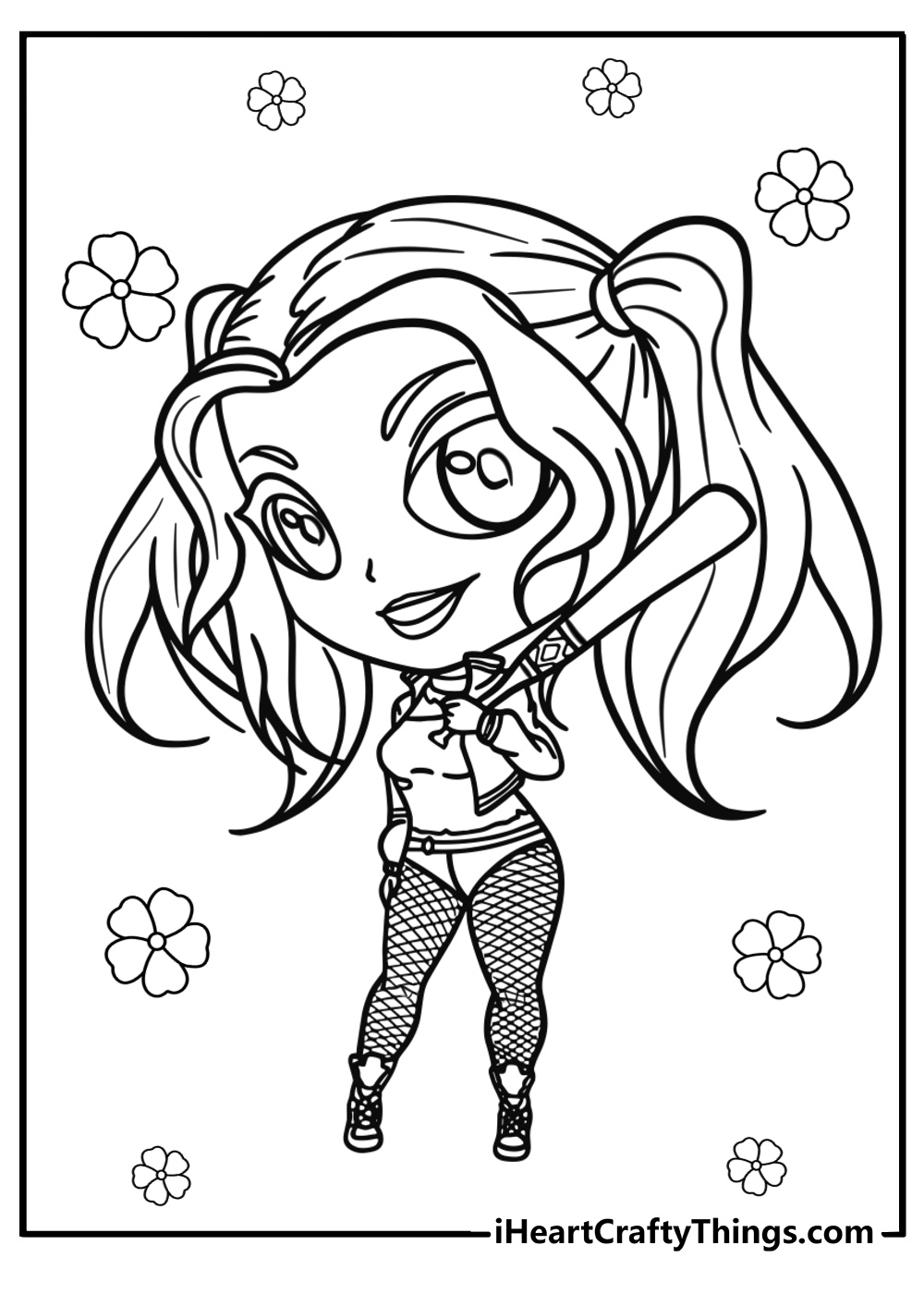 33 Harley Quinn Coloring Pages Easy Free To Print PDFs 33 Harley Quinn Coloring Pages Easy Free To Print PDFs