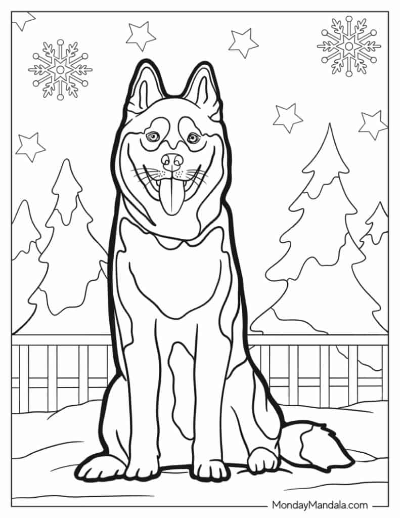 33 Husky Coloring Pages Free PDF Printables 33 Husky Coloring Pages Free PDF Printables