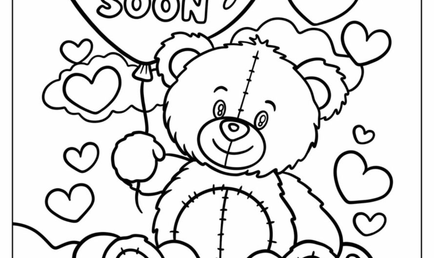 Get Well Coloring Pages
