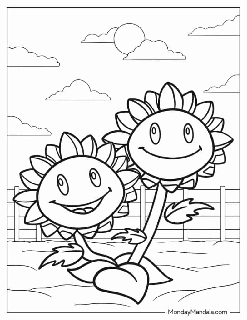 34 Plant Vs Zombies Coloring Pages Free PDF Printables 34 Plant Vs Zombies Coloring Pages Free PDF Printables