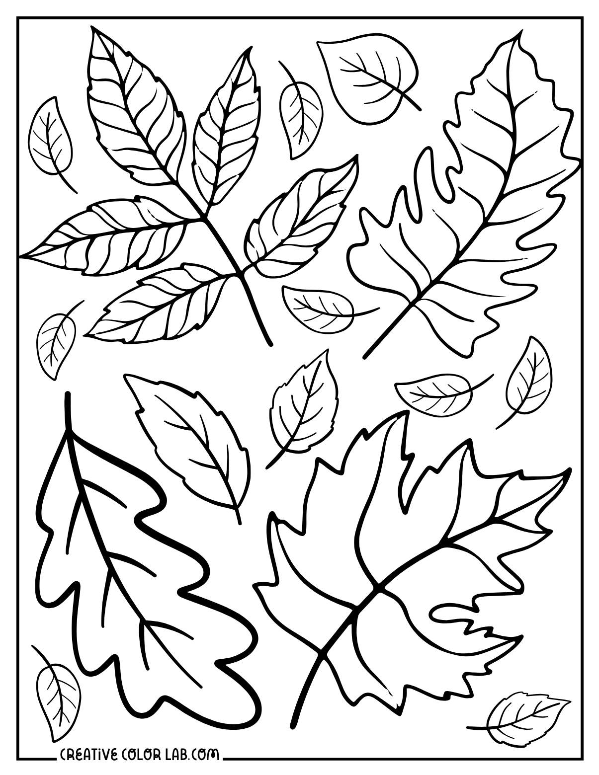 fall leaves coloring pages fall leaves coloring pages