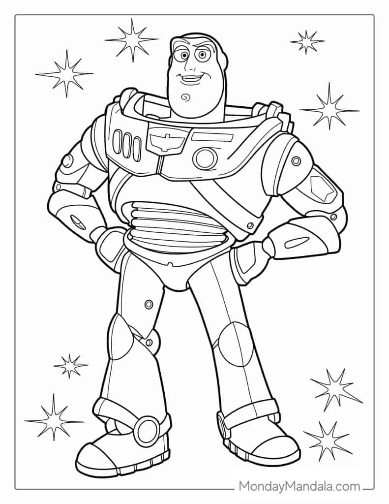 34 Toy Story Coloring Pages Free PDF Printables 
