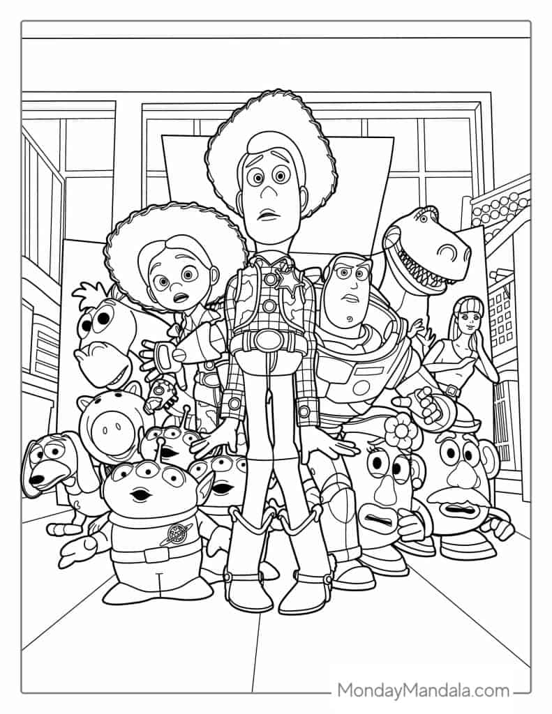 34 Toy Story Coloring Pages Free PDF Printables 34 Toy Story Coloring Pages Free PDF Printables