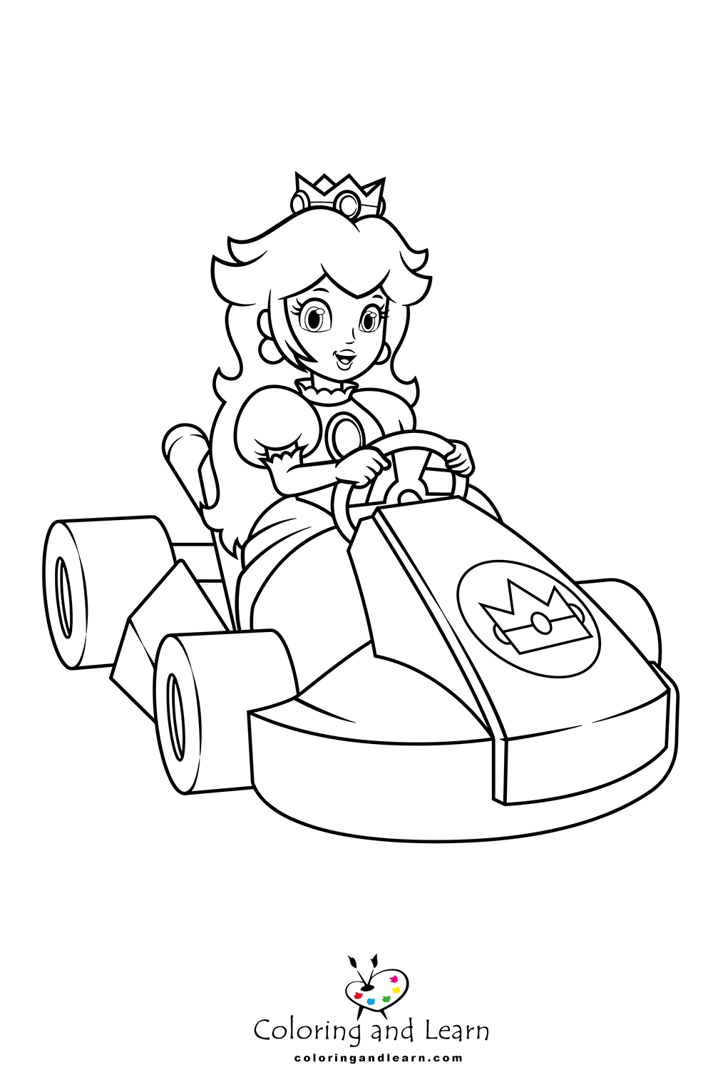 35 Princess Peach Coloring Pages For Mario Enthusiasts Parade