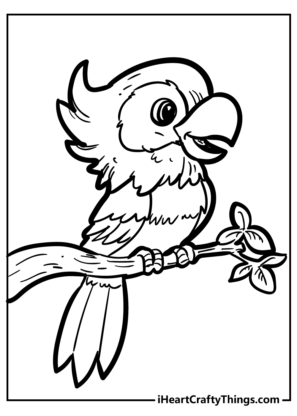 coloring pages of birds