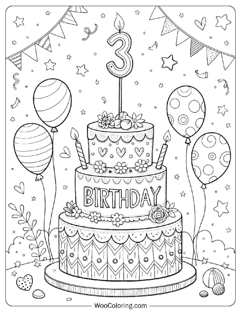 36 Cake Coloring Pages Free PDF To Print Woo Coloring 36 Cake Coloring Pages Free PDF To Print Woo Coloring