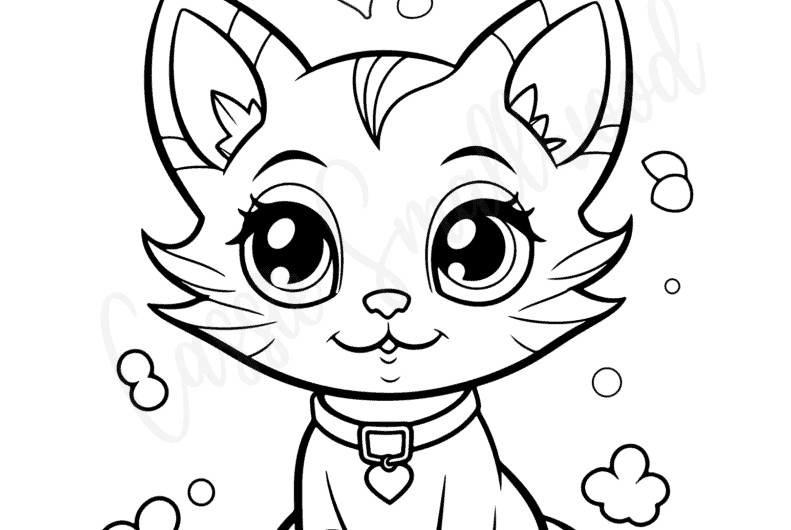 Coloring Pages Of Cats Printable