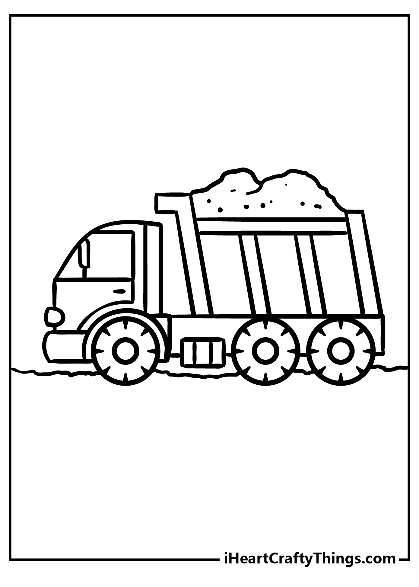 37 Dump Truck Coloring Pages 100 Free Printables 37 Dump Truck Coloring Pages 100 Free Printables