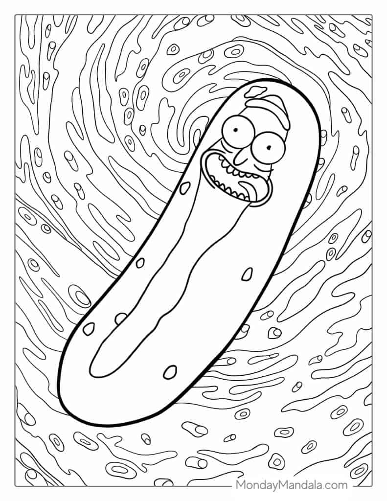 37 Rick And Morty Coloring Pages Free PDF Printables 37 Rick And Morty Coloring Pages Free PDF Printables