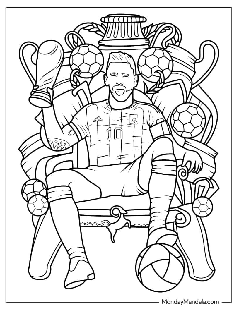 38 Lionel Messi Coloring Pages Free PDF Printables 38 Lionel Messi Coloring Pages Free PDF Printables