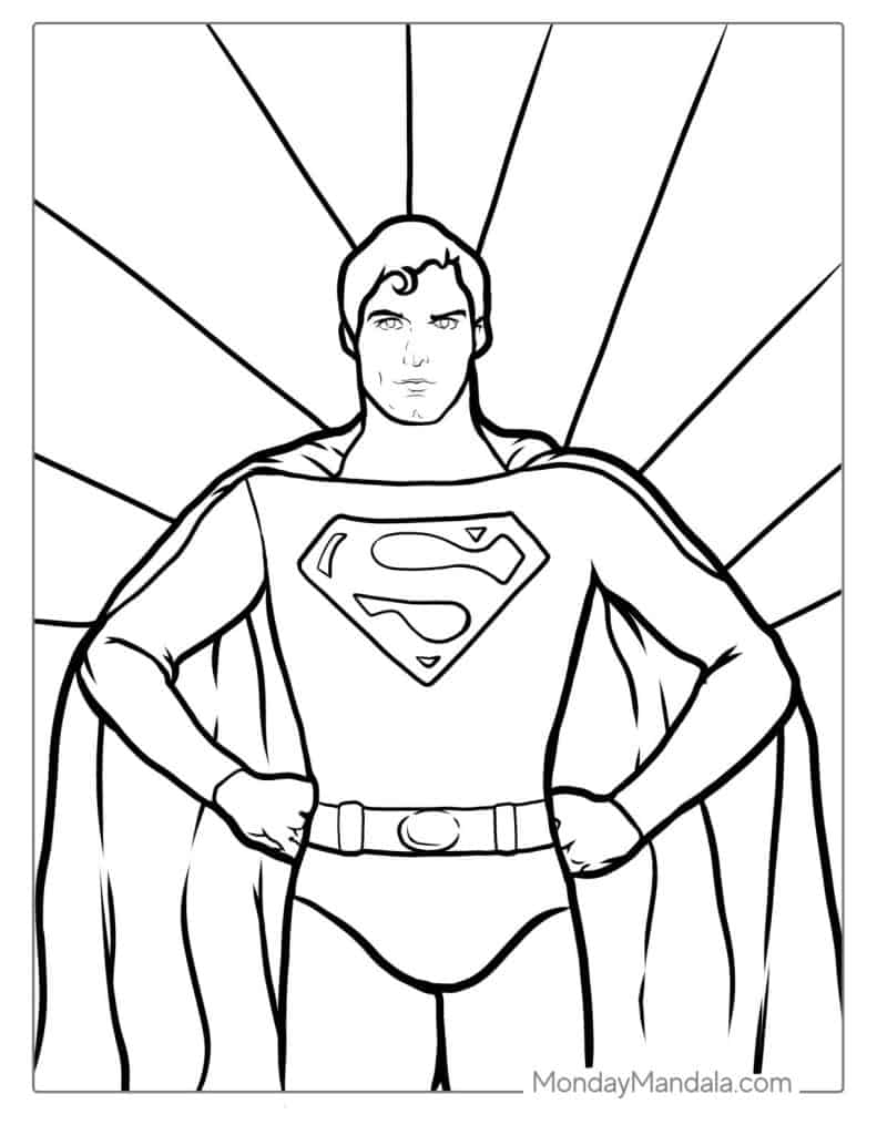 38 Superman Coloring Pages Free PDF Printables 38 Superman Coloring Pages Free PDF Printables