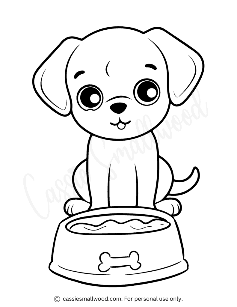 40 Cute Dog Coloring Pages Cassie Smallwood 40 Cute Dog Coloring Pages Cassie Smallwood