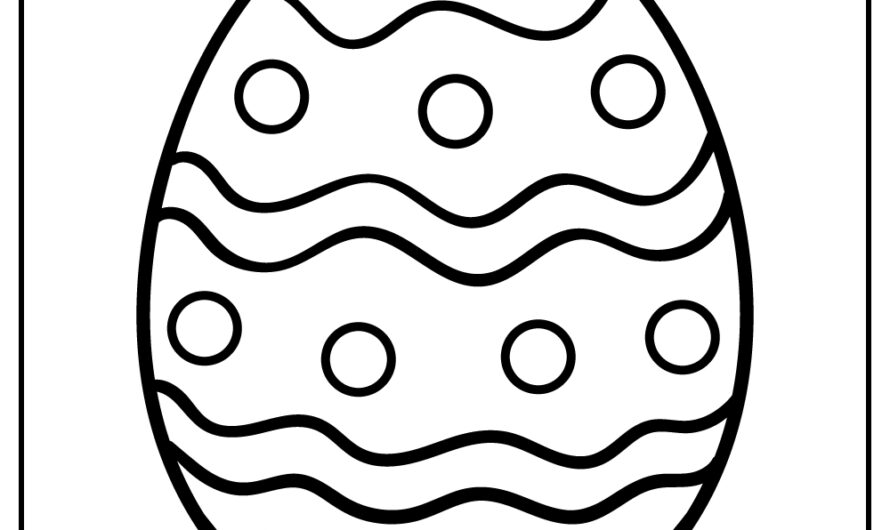 Easter Egg Color Sheet