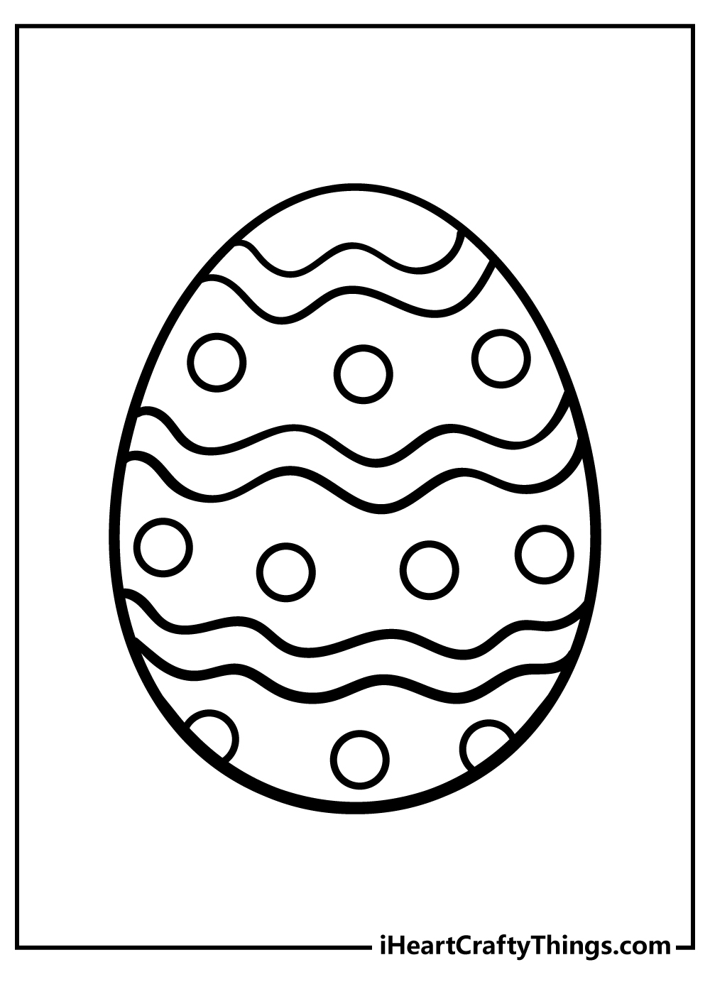 40 Easter Egg Coloring Pages 100 Free Printables 40 Easter Egg Coloring Pages 100 Free Printables