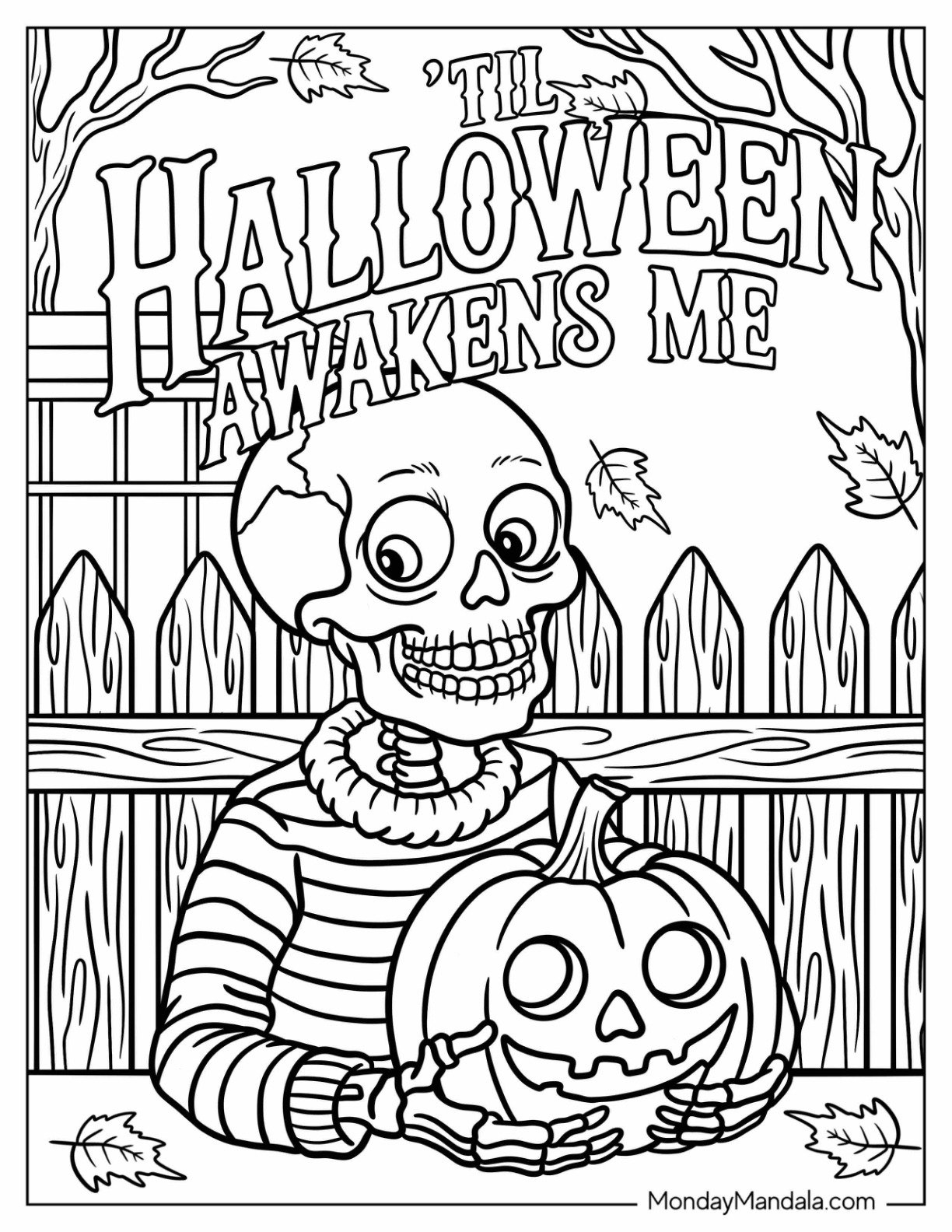 40 Halloween Coloring Pages For Adults Free Printables 40 Halloween Coloring Pages For Adults Free Printables