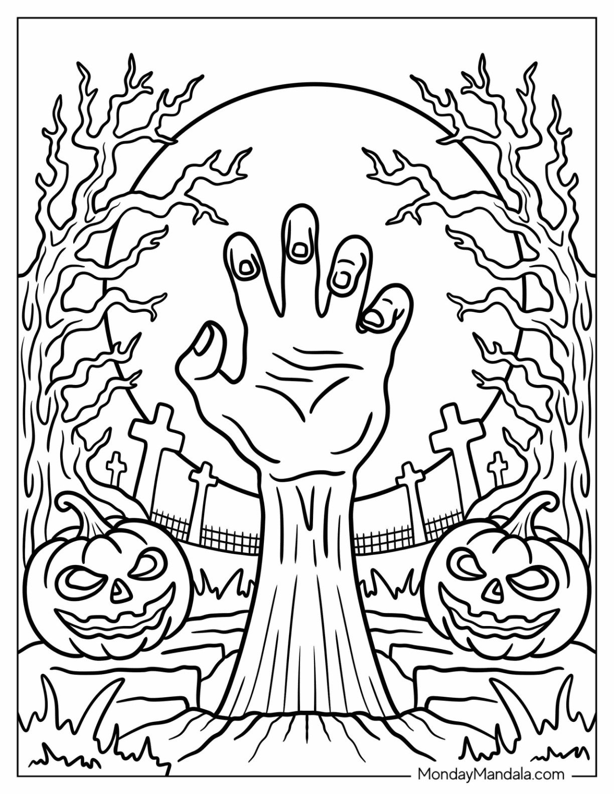 creepy halloween coloring pages creepy halloween coloring pages