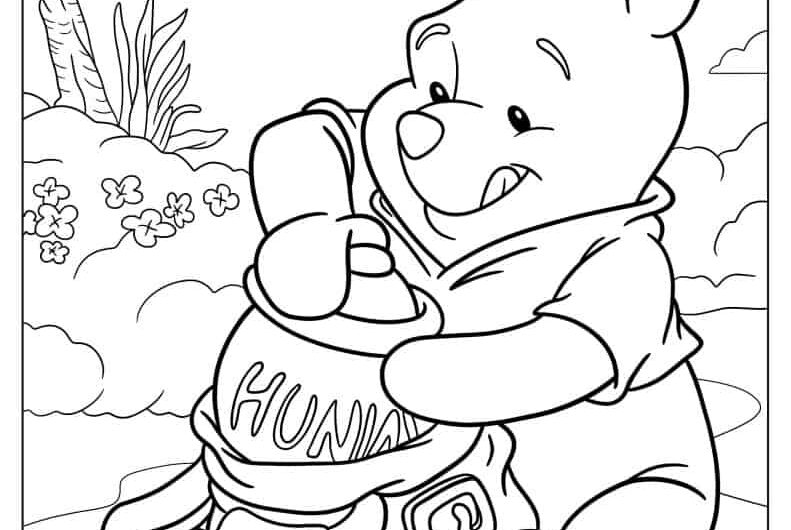 Winnie The Pooh Coloring Pics
