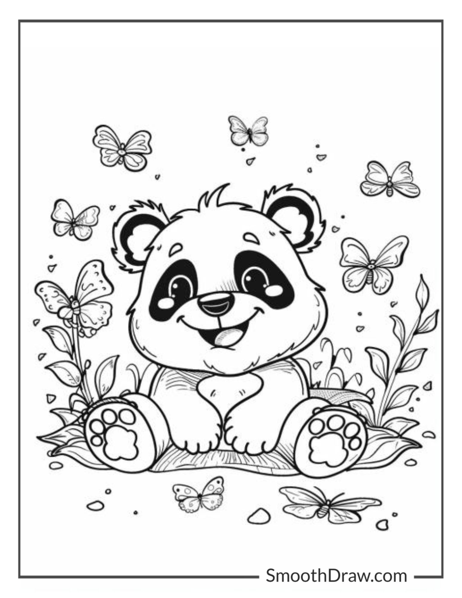 panda bear coloring book panda bear coloring book