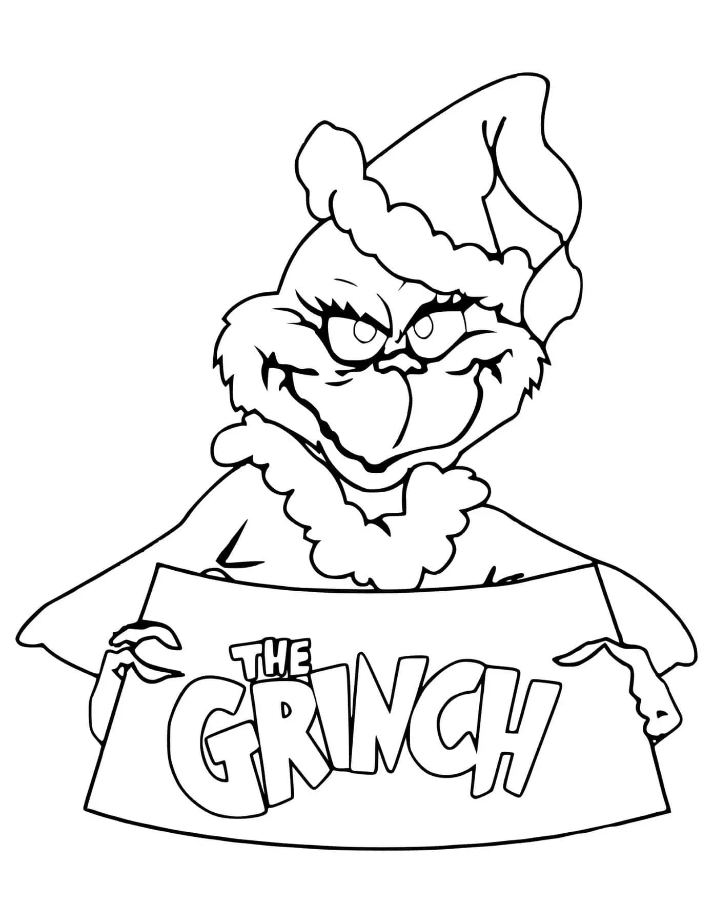 coloring pages of grinch coloring pages of grinch