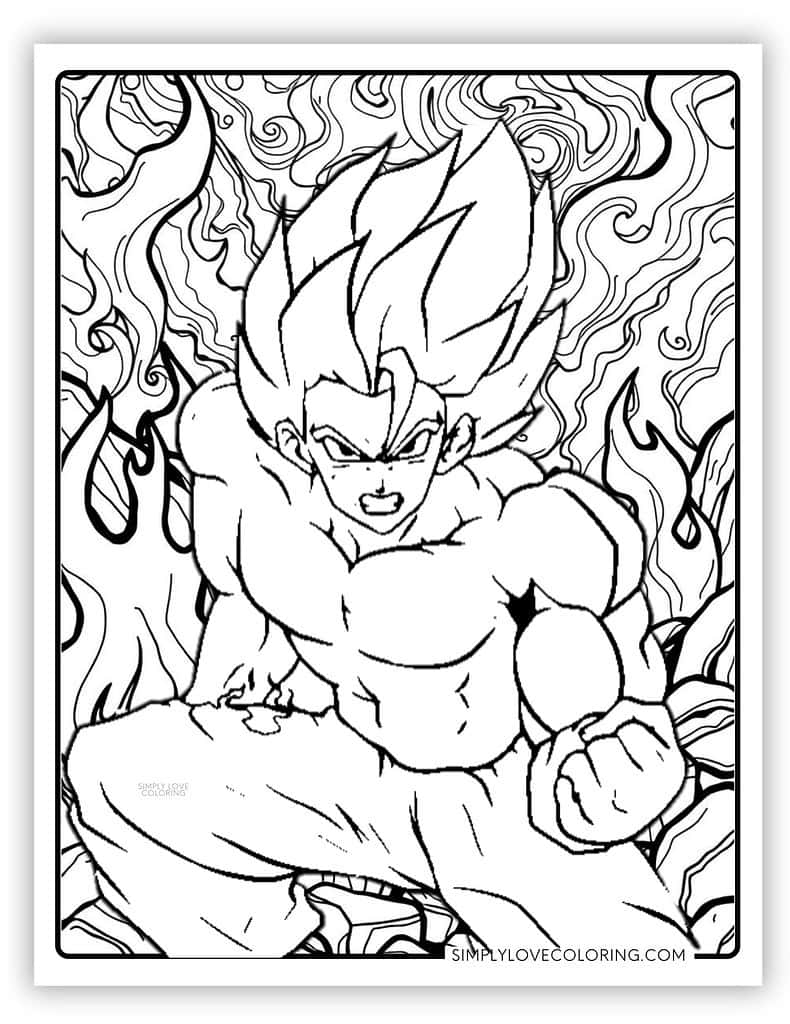 45 Dragon Ball Z Coloring Pages Free PDF Printables Simply Love Coloring 45 Dragon Ball Z Coloring Pages Free PDF Printables Simply Love Coloring