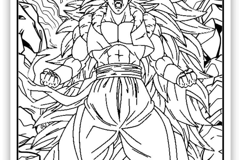 Dragon Ball Z Coloring Pages