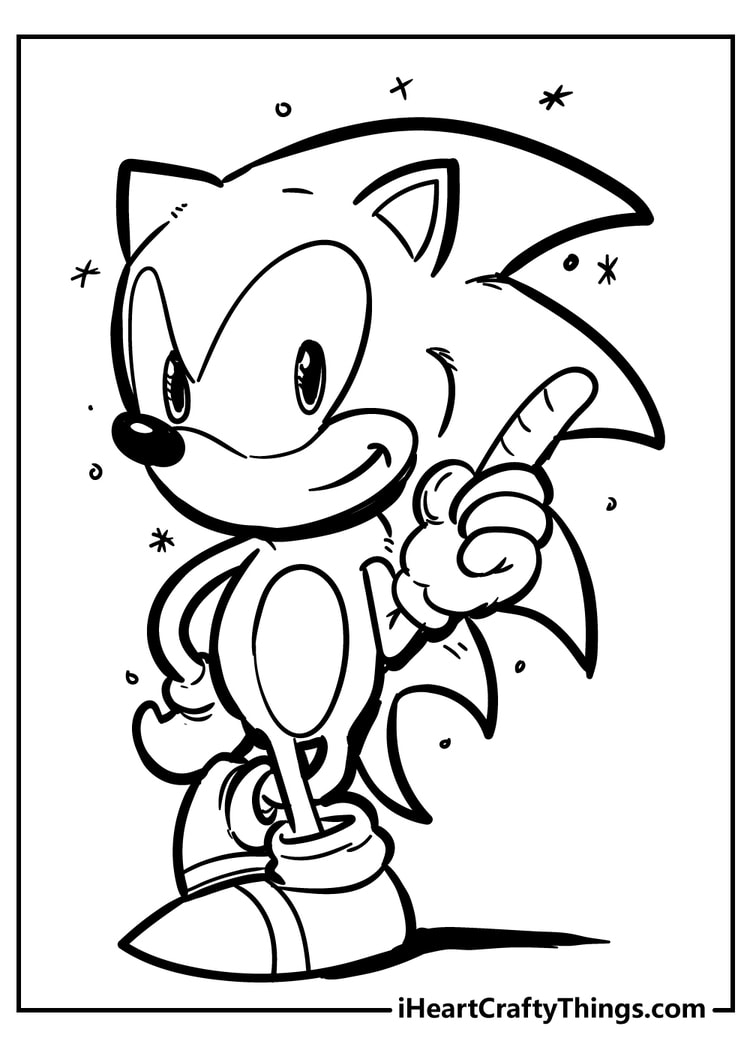45 Sonic Coloring Pages 100 Free Printable PDF Sheets 45 Sonic Coloring Pages 100 Free Printable PDF Sheets