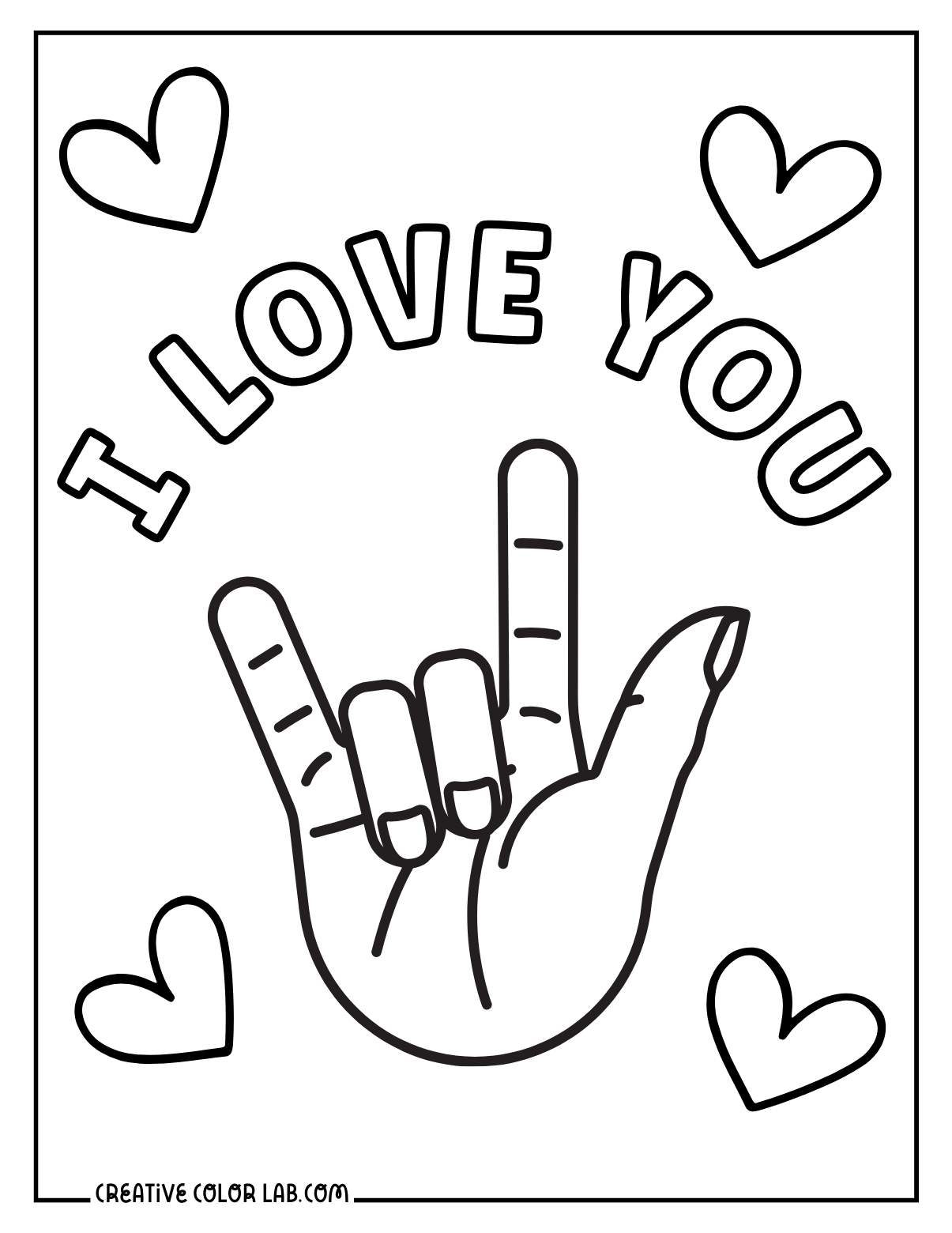 46 I Love You Coloring Pages Free PDF Printables 46 I Love You Coloring Pages Free PDF Printables