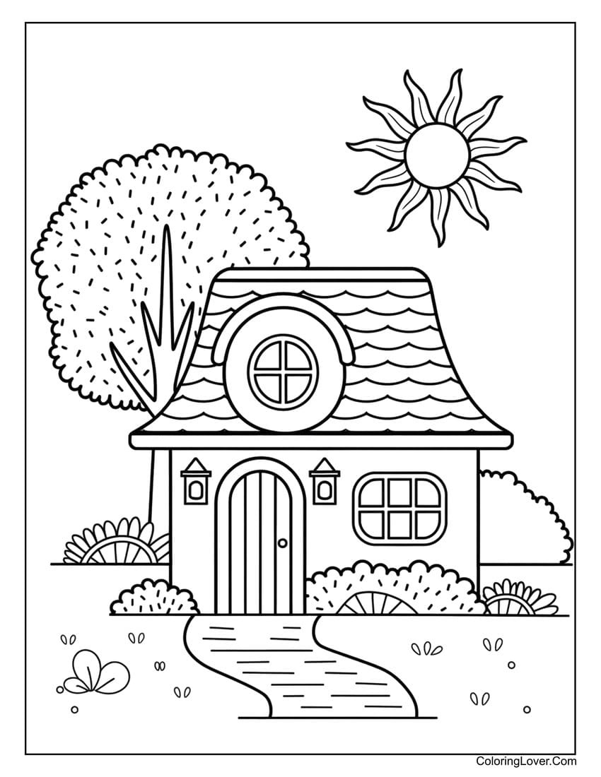 47 House Coloring Pages Free Printables For All Ages 47 House Coloring Pages Free Printables For All Ages