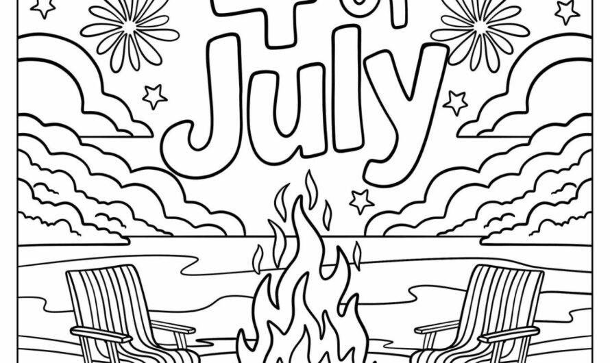 July 4th Coloring Sheets