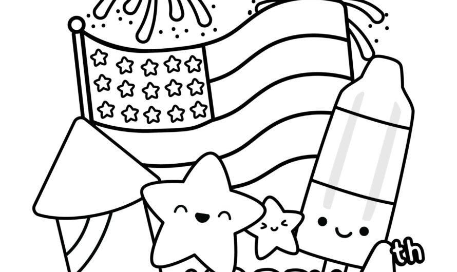 July 4 Coloring Pages